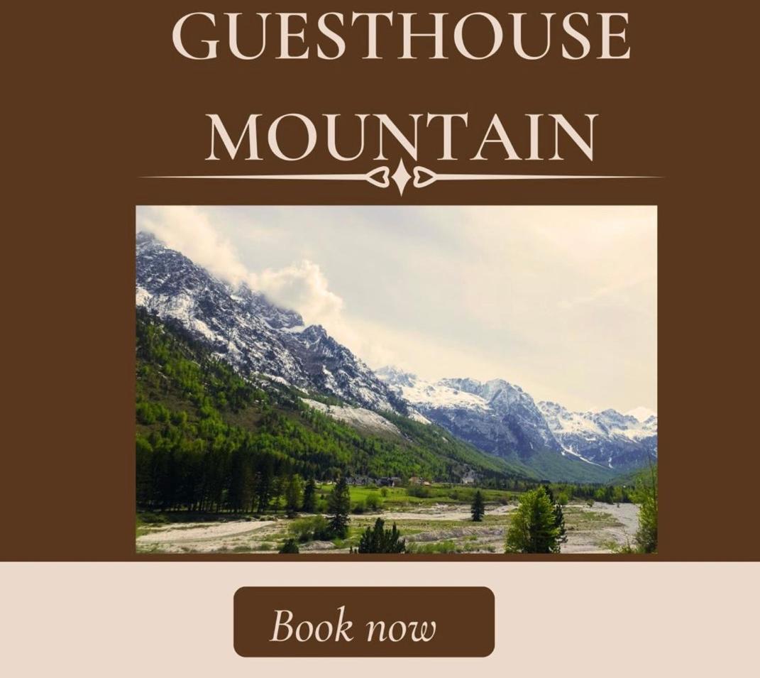 Guesthouse Mountain Valbone Exterior foto